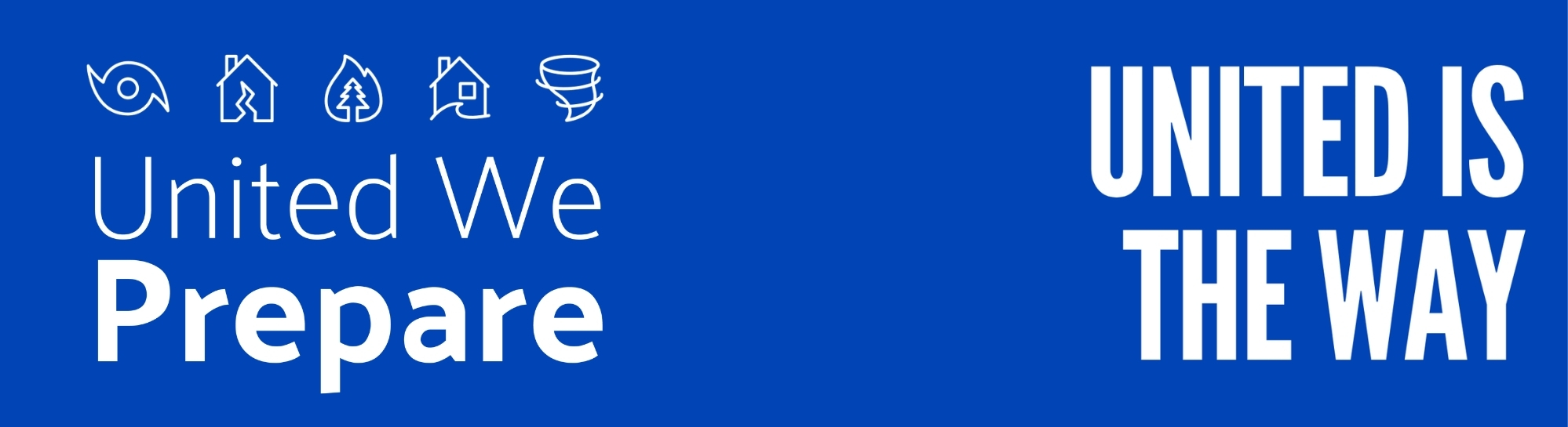 united we prepare logo with United is the WAy banner