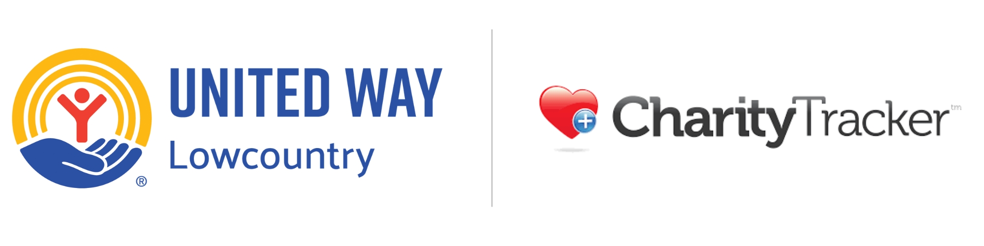 united way of the lowcountry logo with Charity Tracker logo
